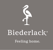 Biederlack tysklands äldsta filt producen Logotype en Stork
